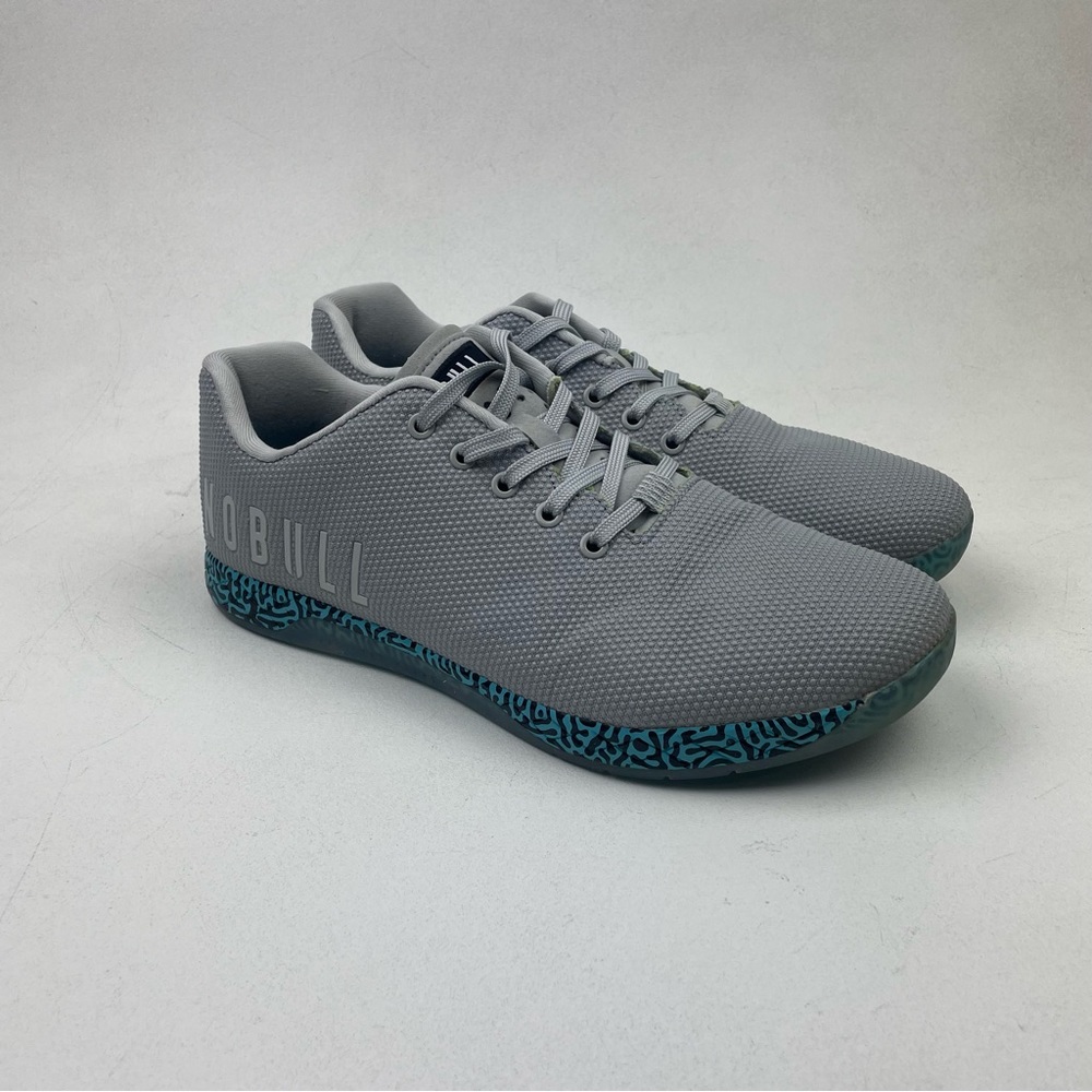 Nobull Superfabric Light Gray Trainer Sneakers Shoes Men's Sz 12 Women's 13.5 - Picture 3 of 9
